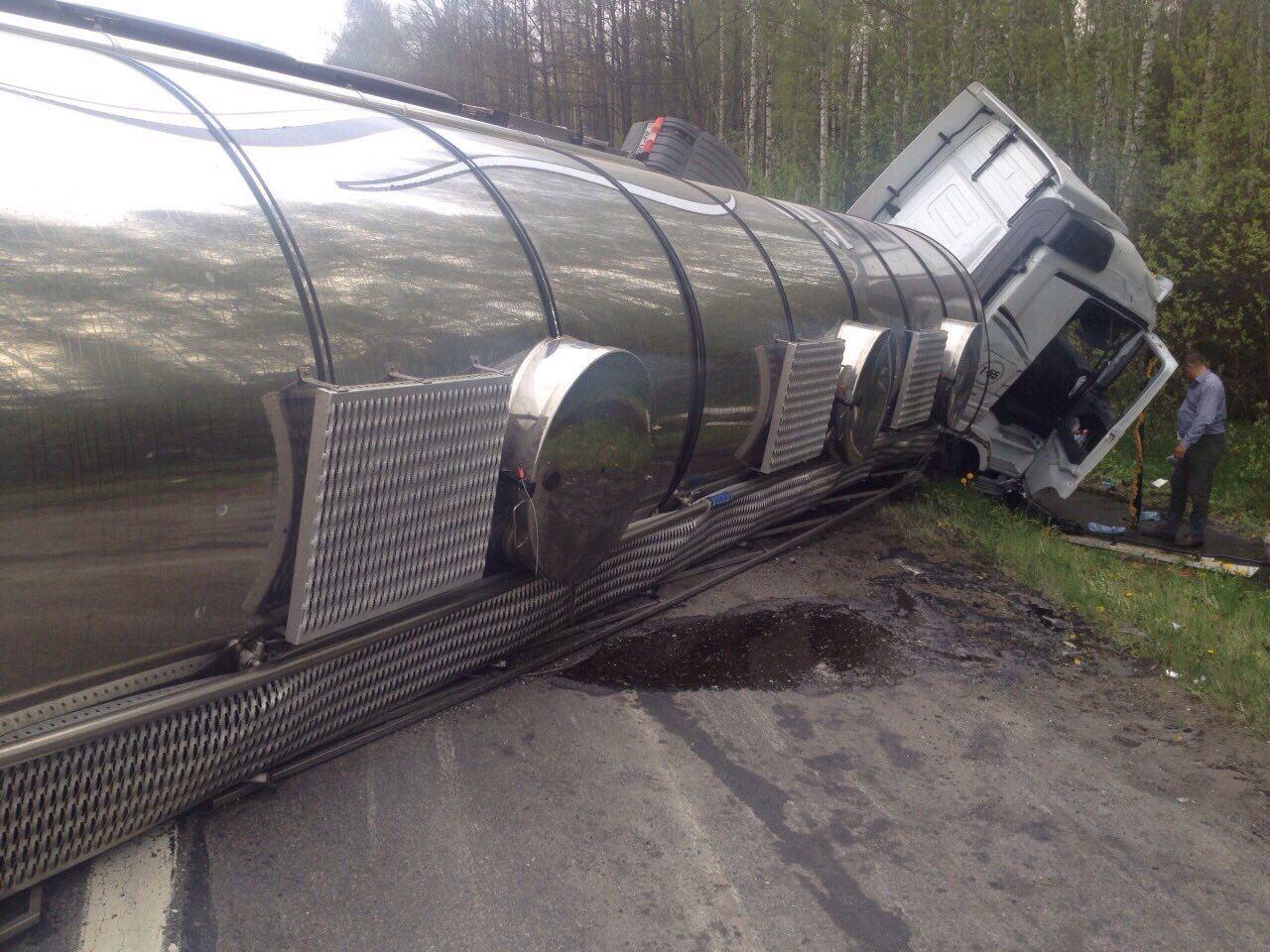 ДТП автоцистерна в Бресте