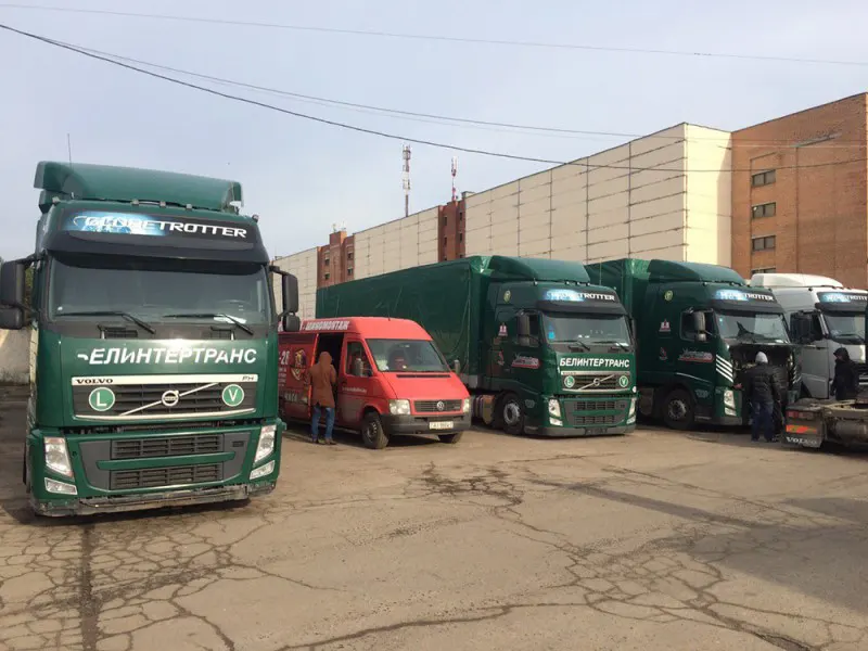 Грузовой мобильный шиномонтаж